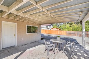 Rear Covered Patio