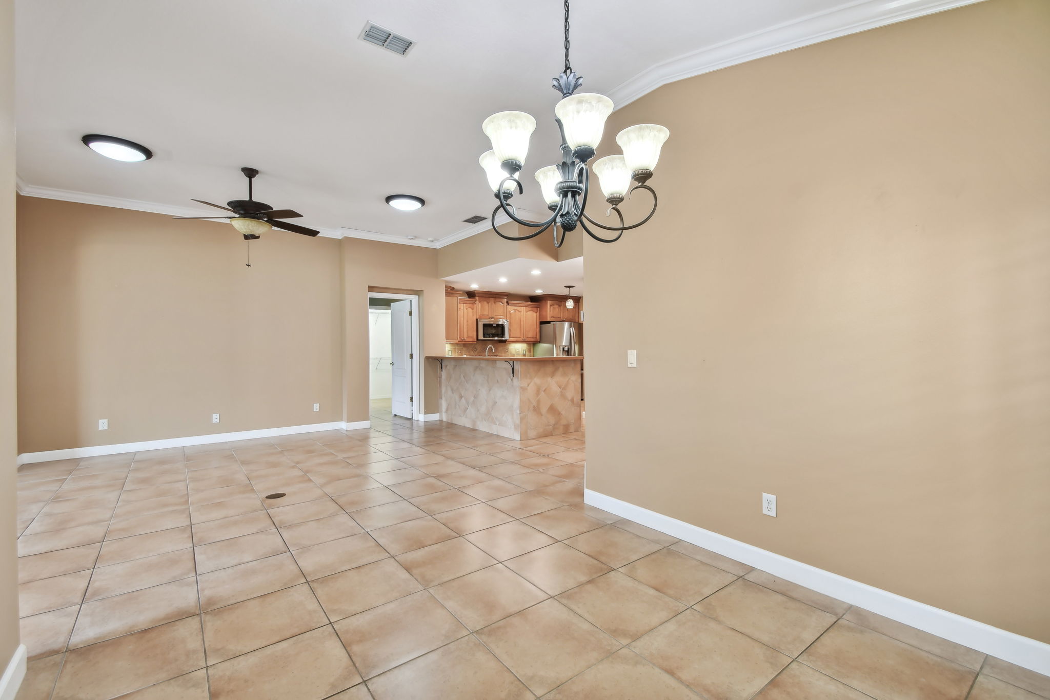 Dining Room/Living Room/Master Bedroom