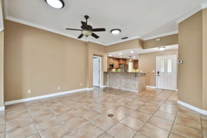 Living Room/Kitchen?Master Bedroom Door