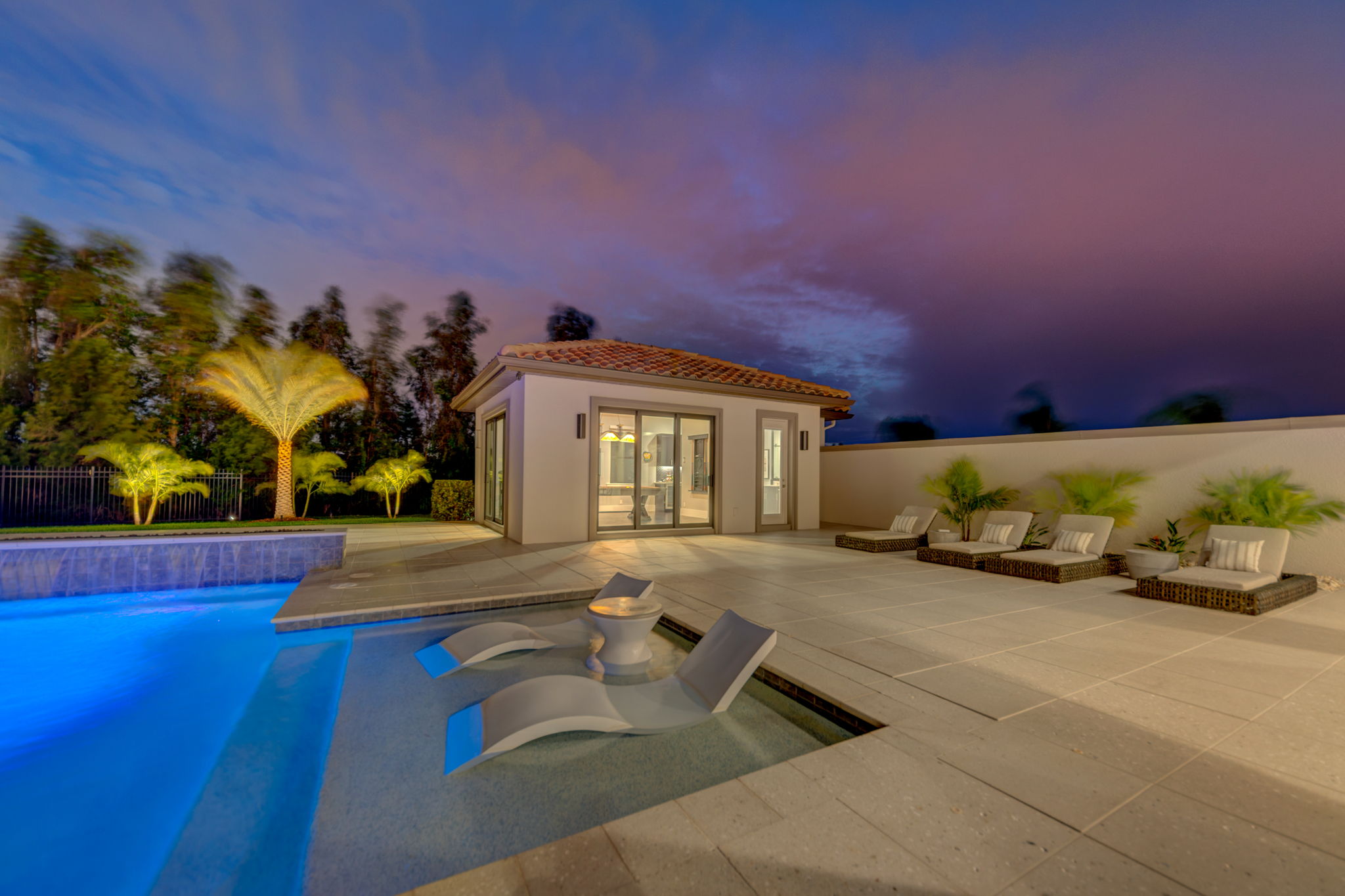 Patio and Pool