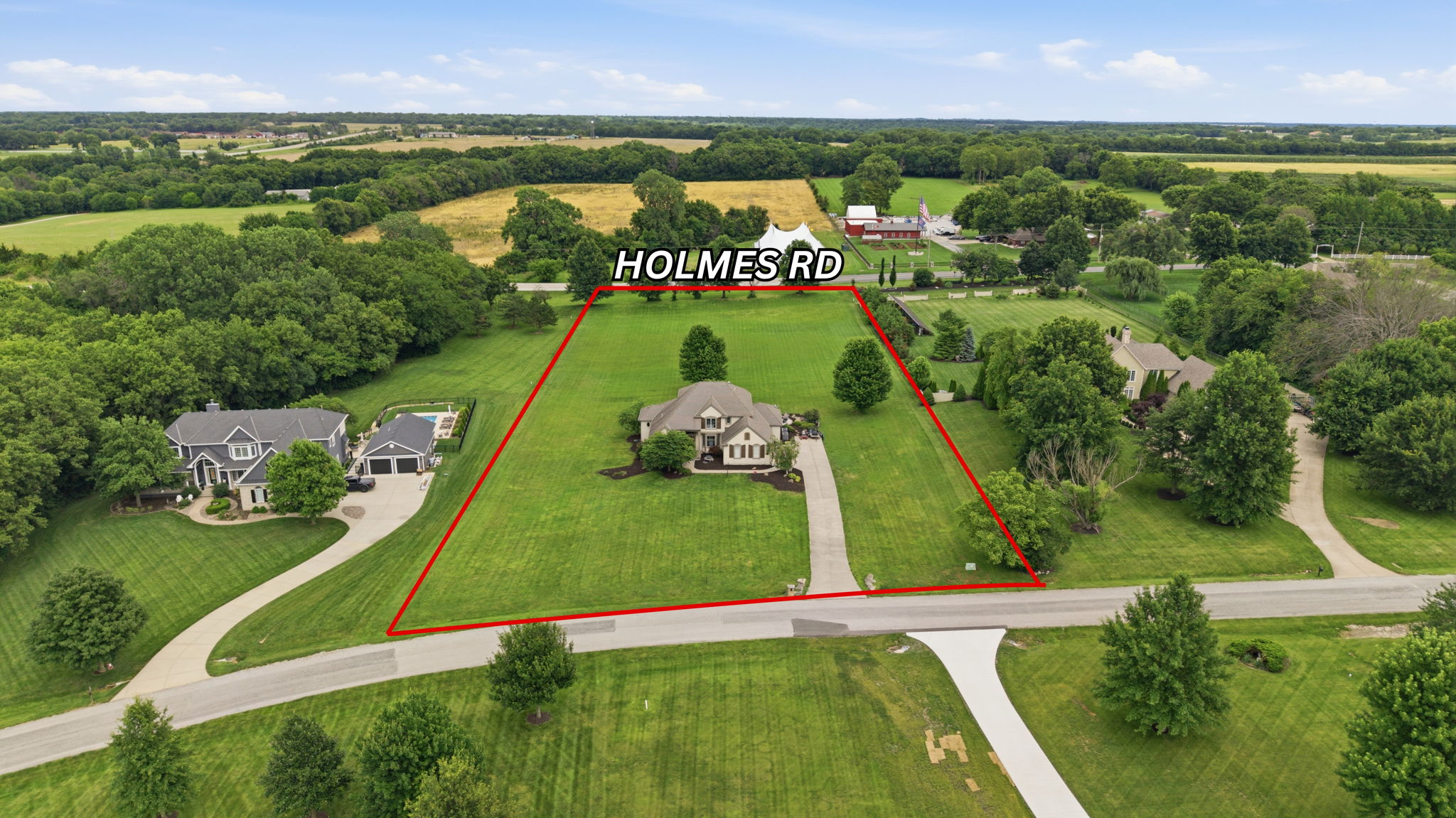 Estimated property line