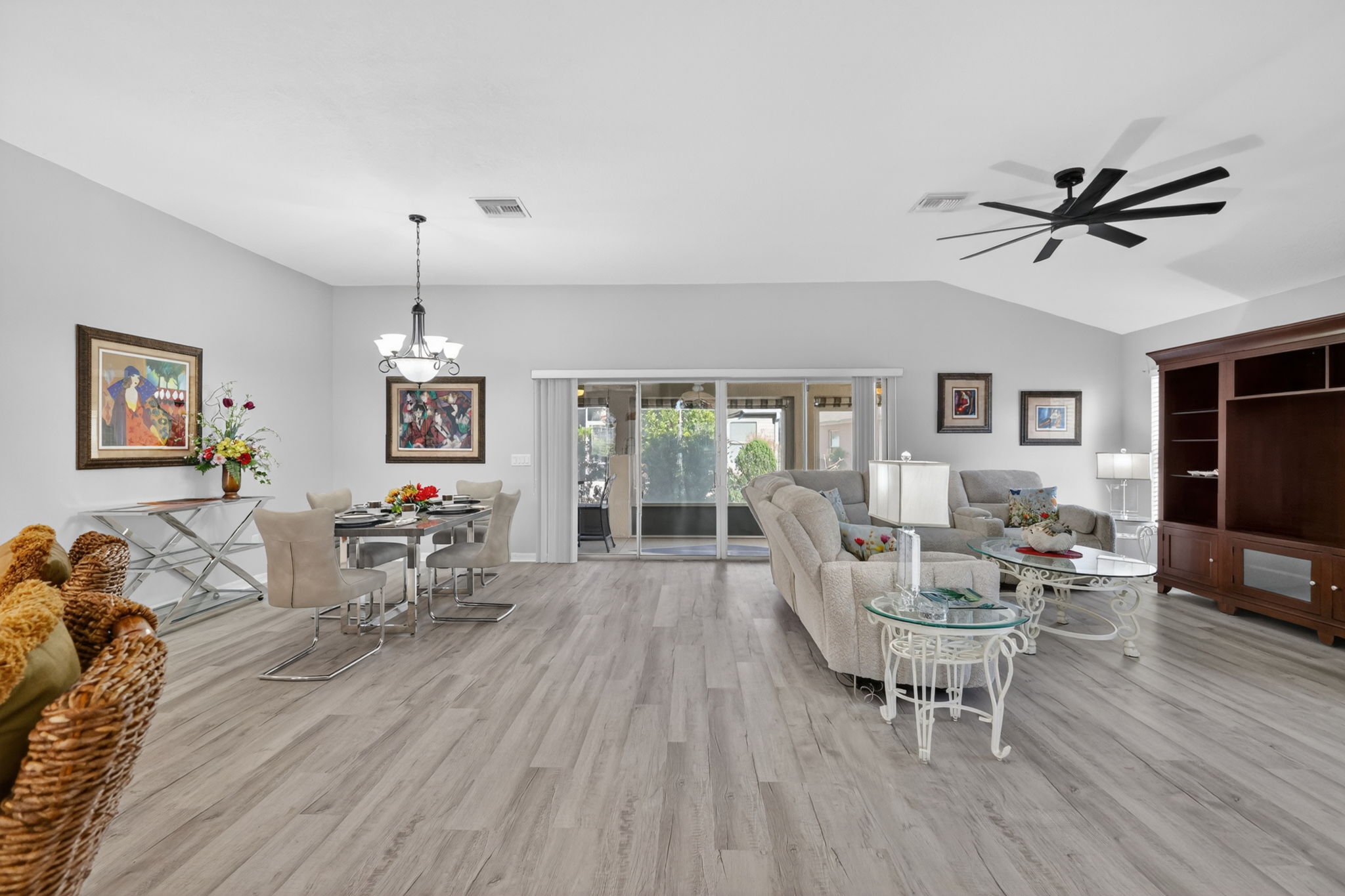 Living and Dining Rooms