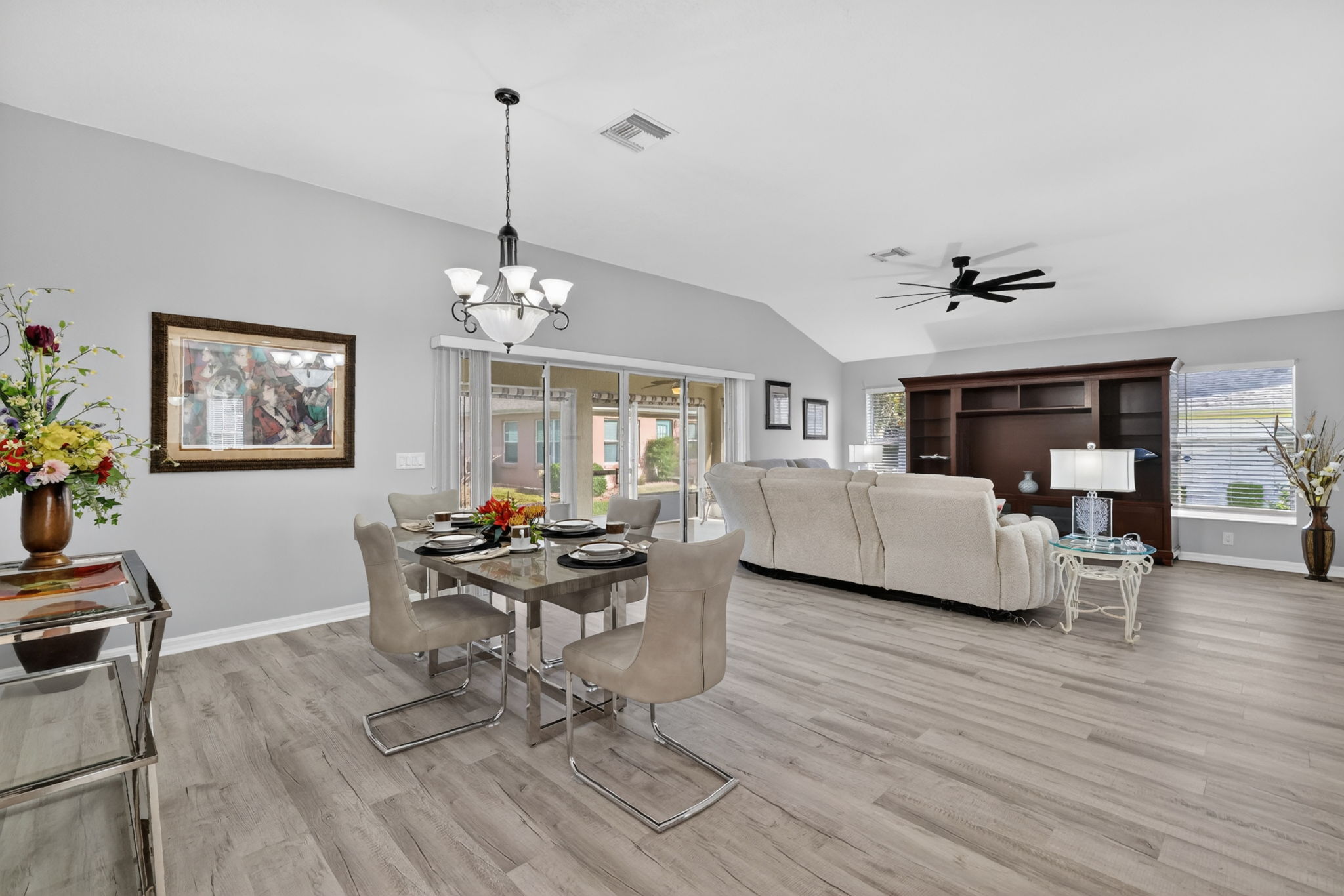 Living and Dining Rooms