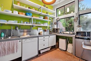 Earthship Kitchen