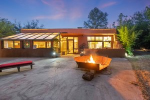 Earthship Patio