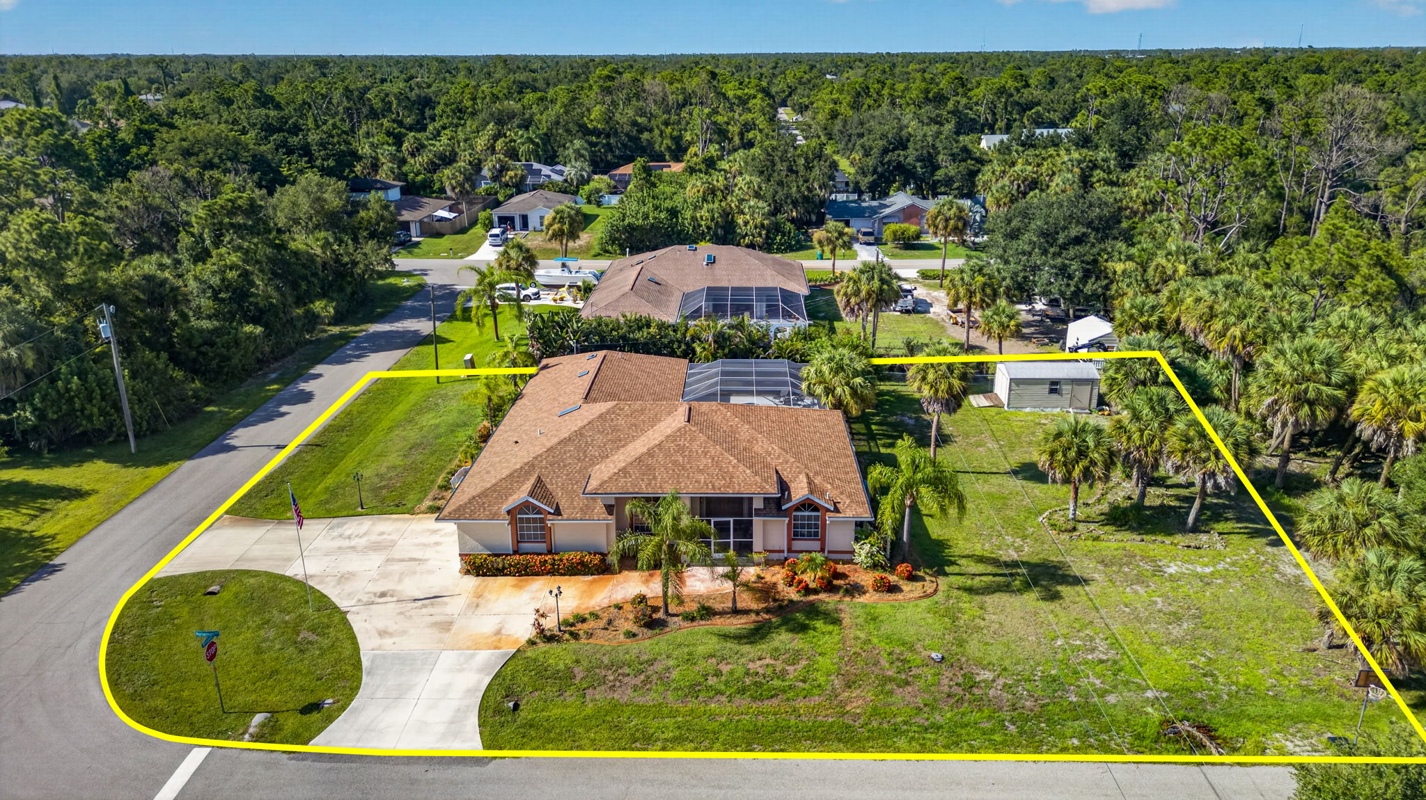 Aerial 1 -Lot Lines