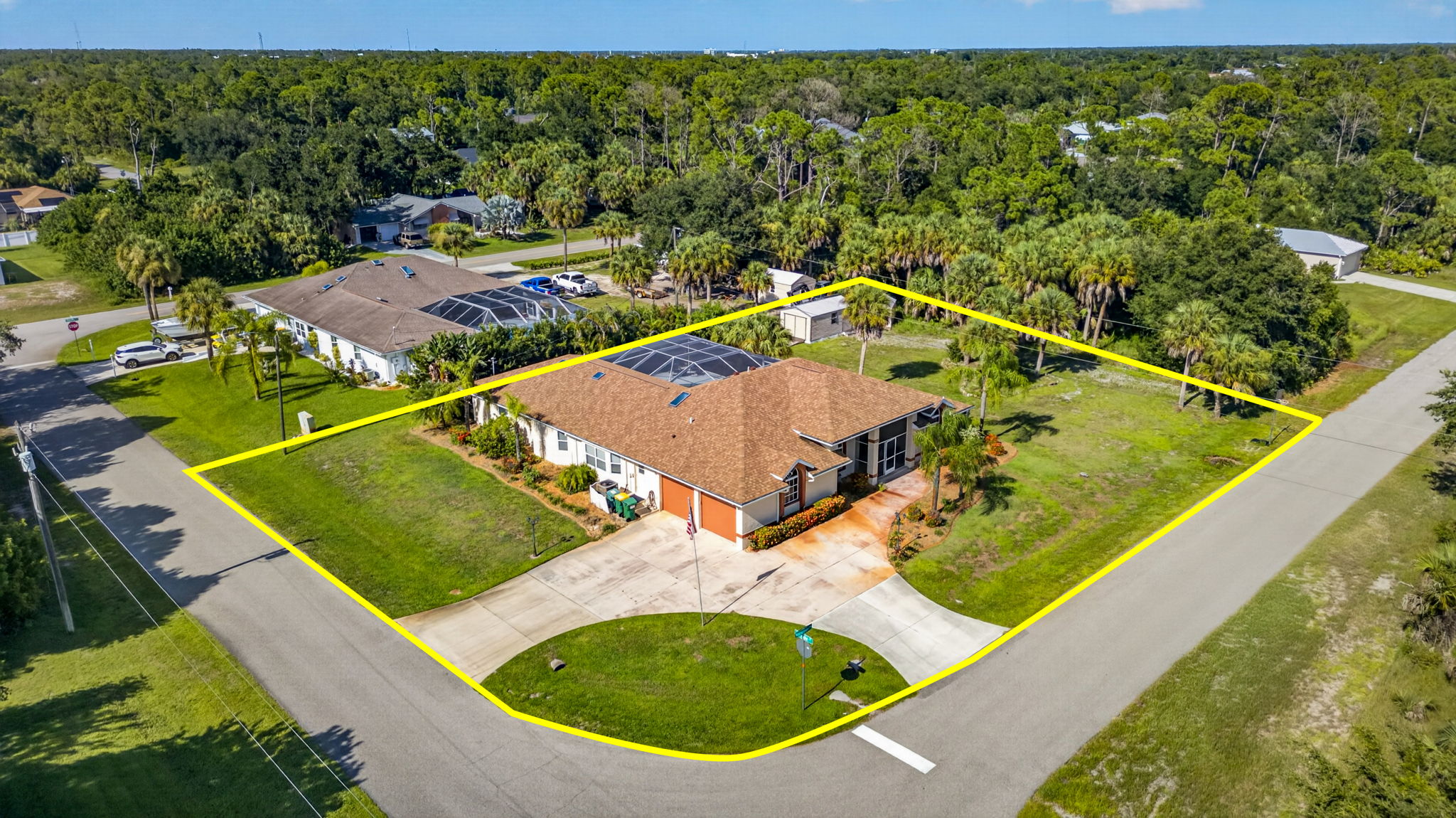 Aerial 2 -Lot Lines