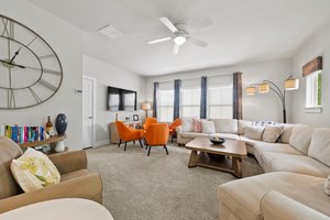 2nd living area on the upper level.