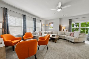 2nd living area on the upper level.