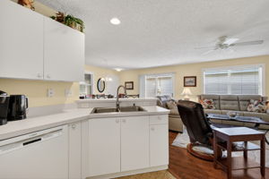 Kitchen and Living Room