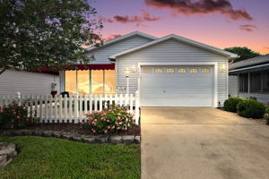 Twilight Front Elevation