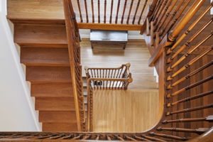 This staircase doesn’t just connect floors… it connects moments.