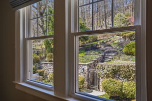 The stairway to heaven and your huge flat lawn