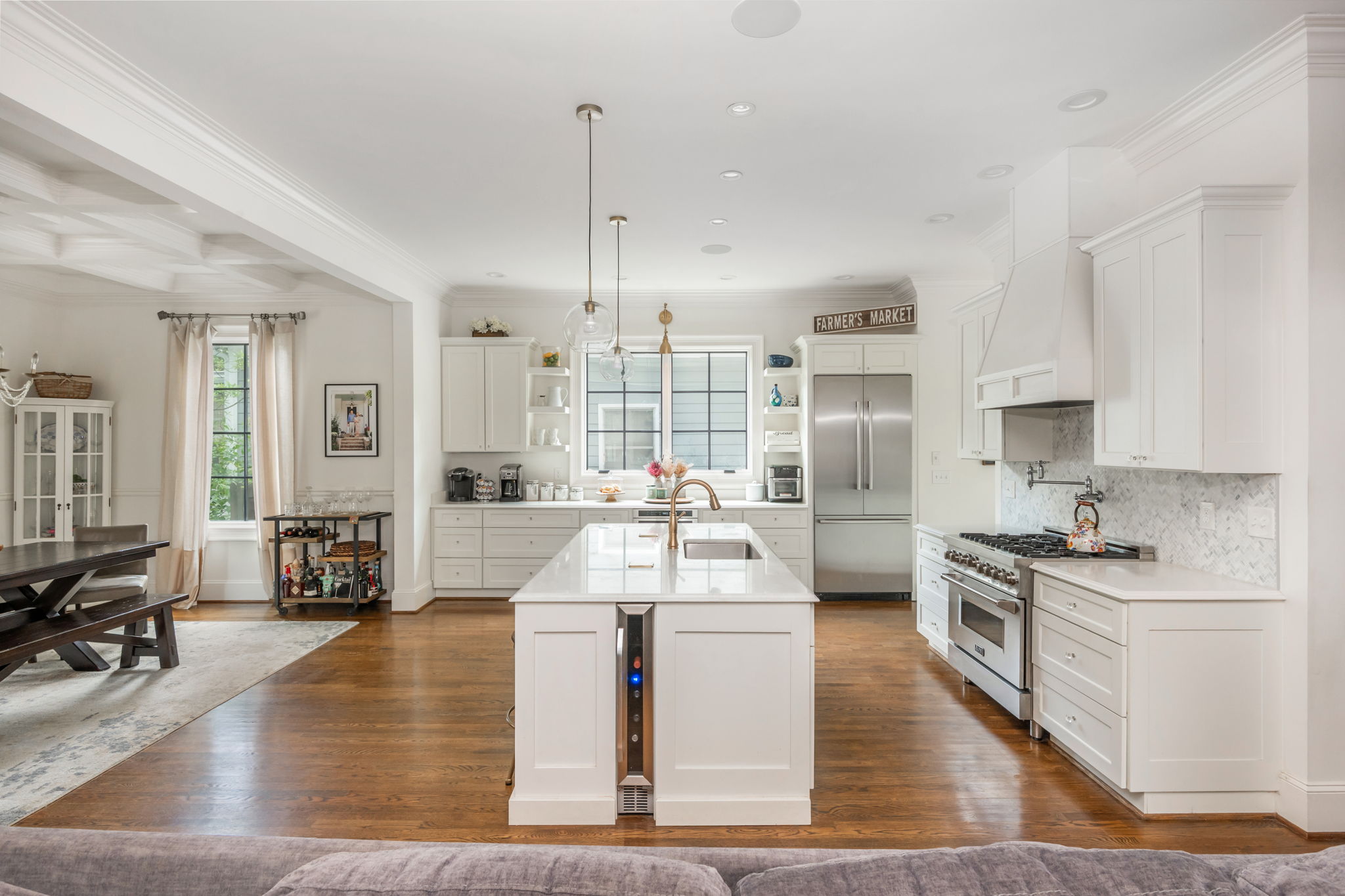 Kitchen from Living Room