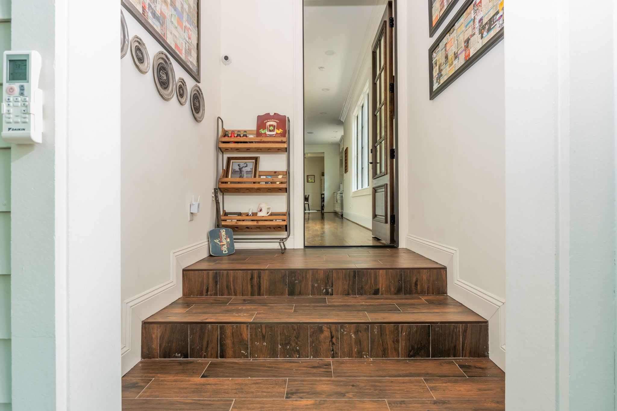 Hallway Steps to Sunroom