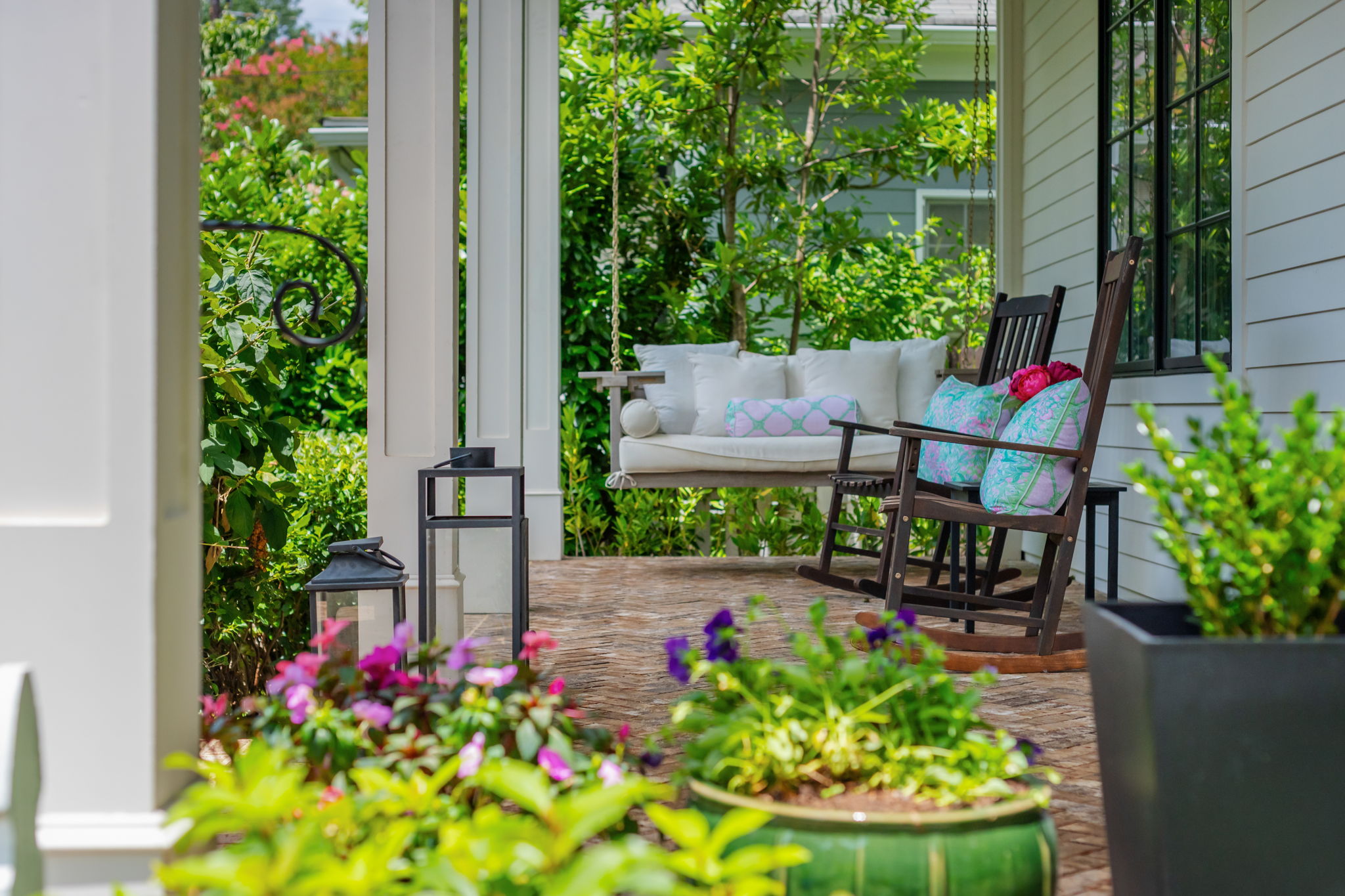 Front Porch from Driveway