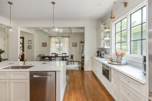 Kitchen Hallway to Dining Room