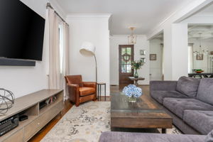 Living Room to Front Door