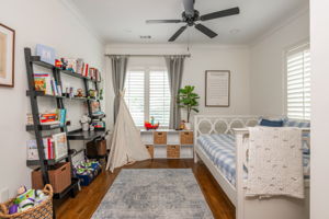 Secondary Bedroom from Bathroom