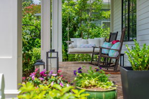 Front Porch from Driveway