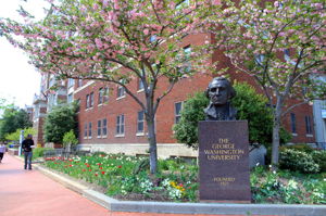 George Washington University close by
