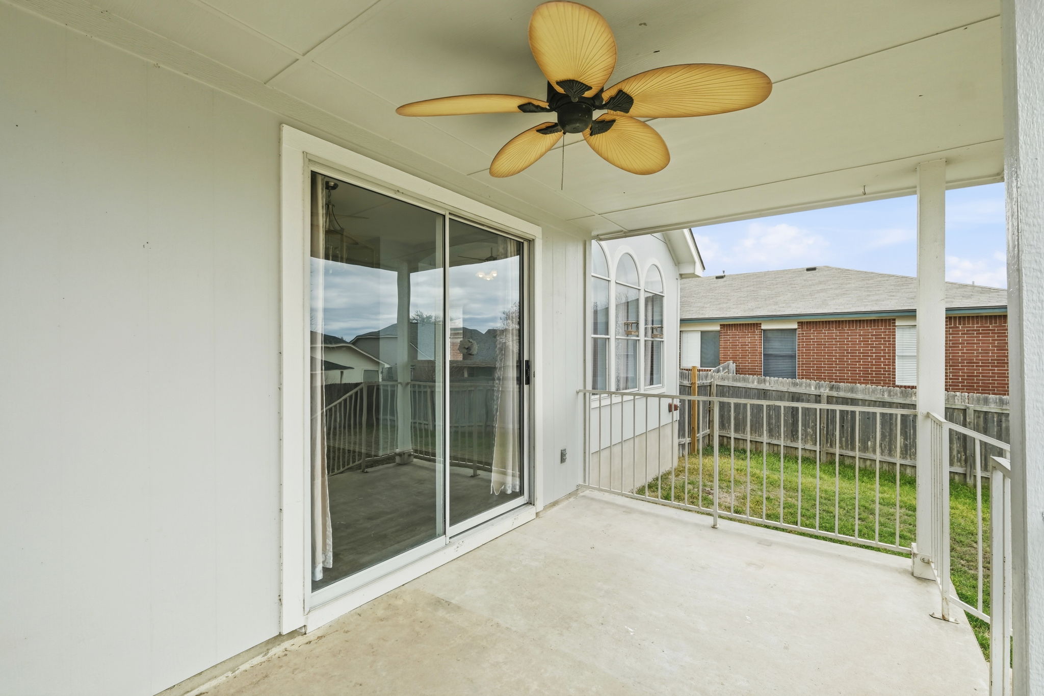 Covered Back Patio