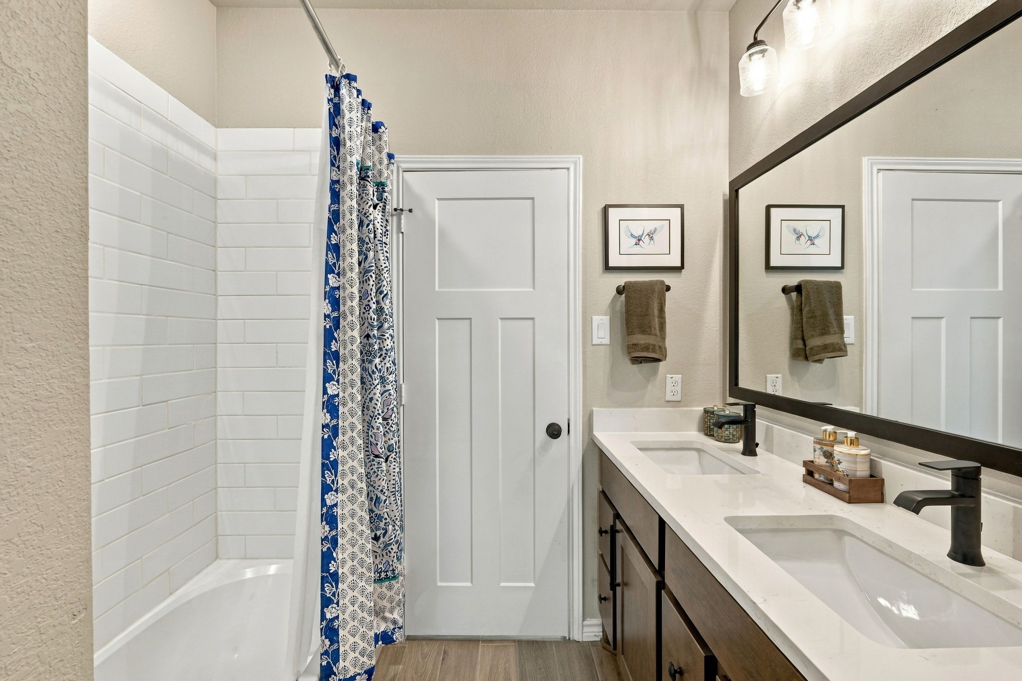 Pass Through Bathroom