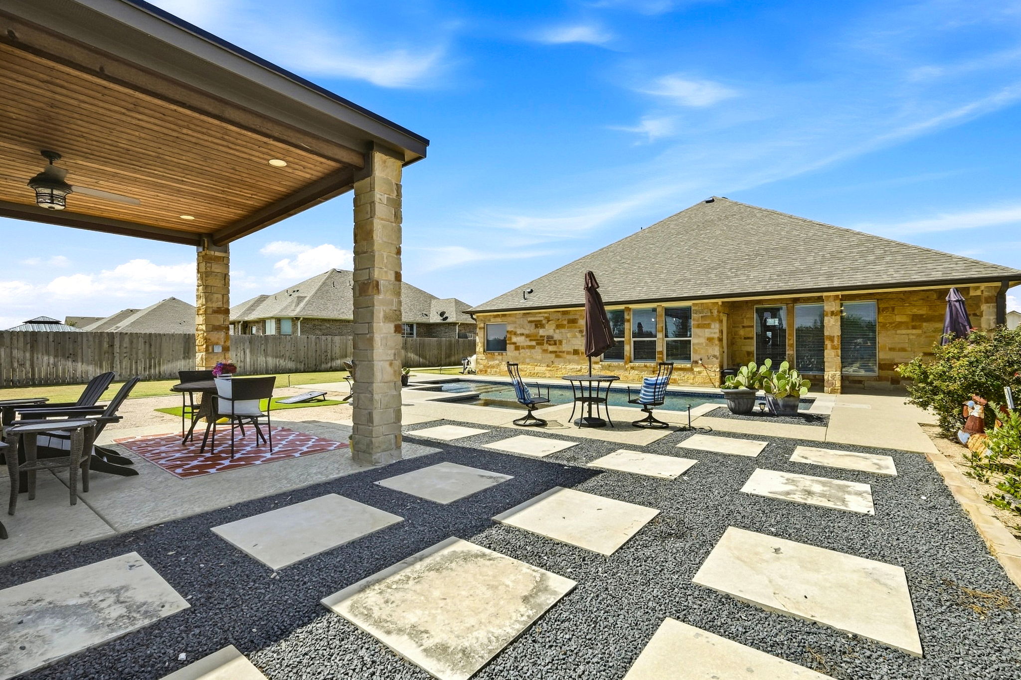 Patio/Pool/Back of House