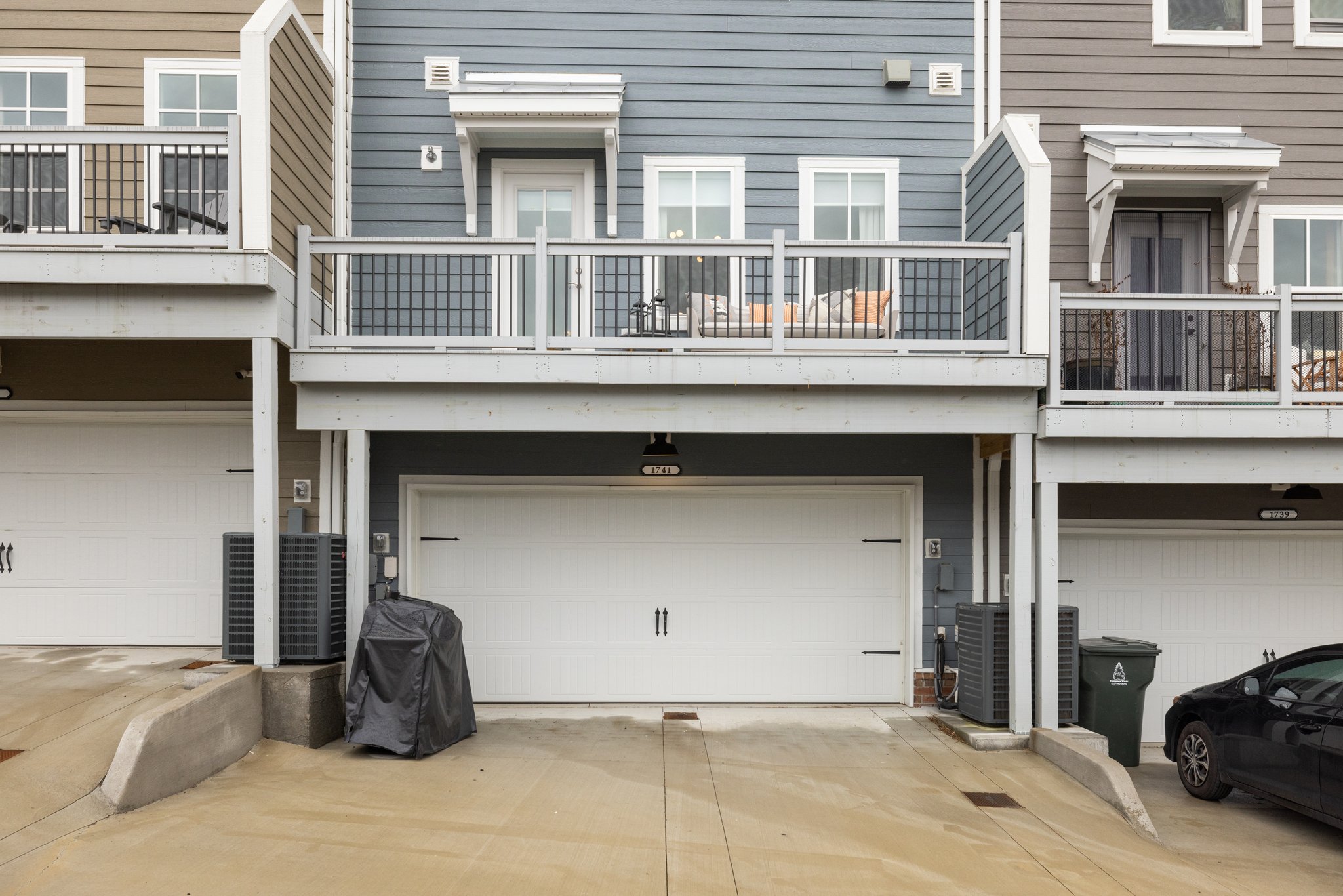 Plenty of room for your vehicles with this large two-car garage and two additional spaces in the driveway.