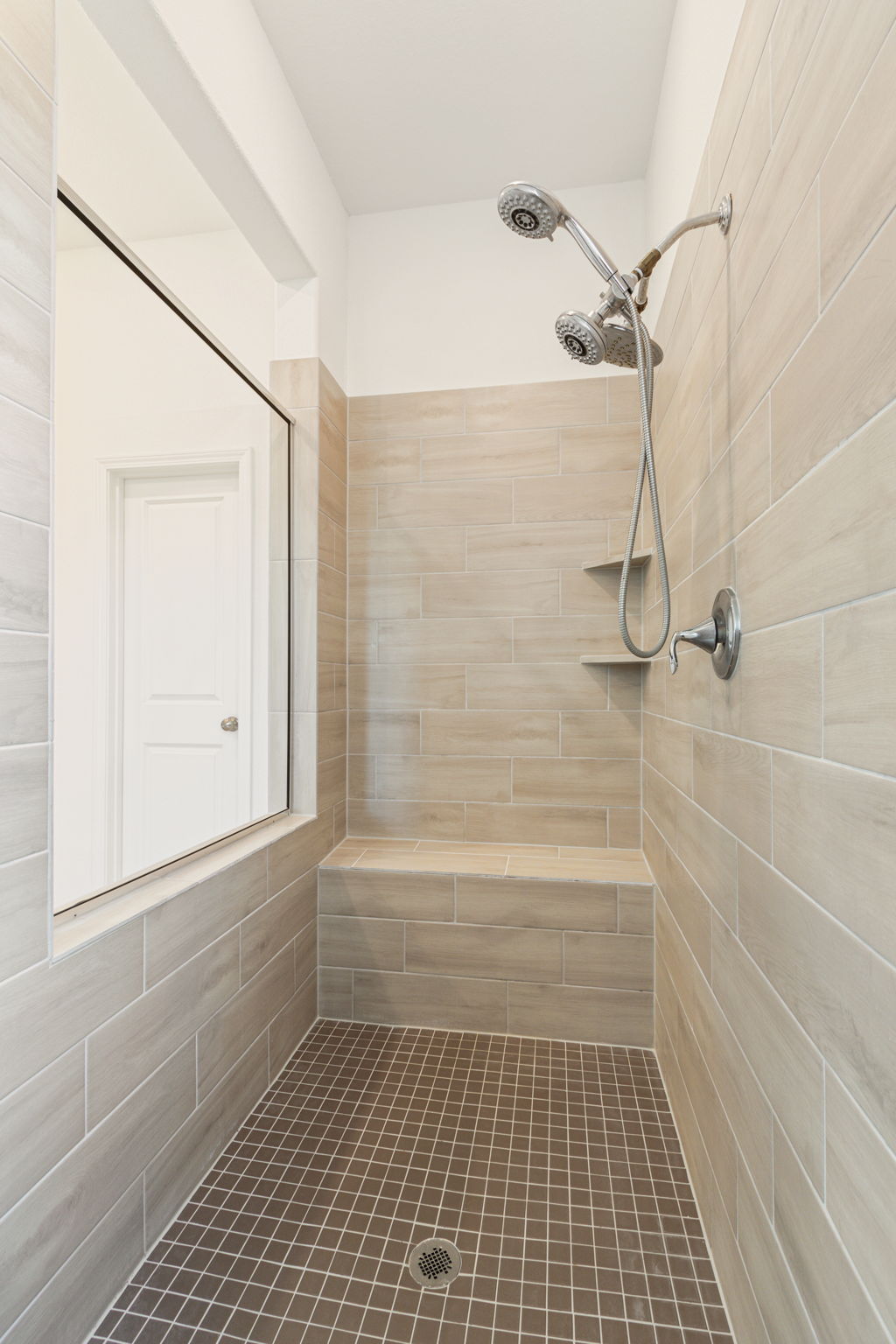 Walk-in shower / Primary bathroom
