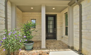 Covered front porch
