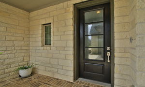 Covered front porch