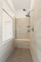 Walk-in shower / Primary bathroom