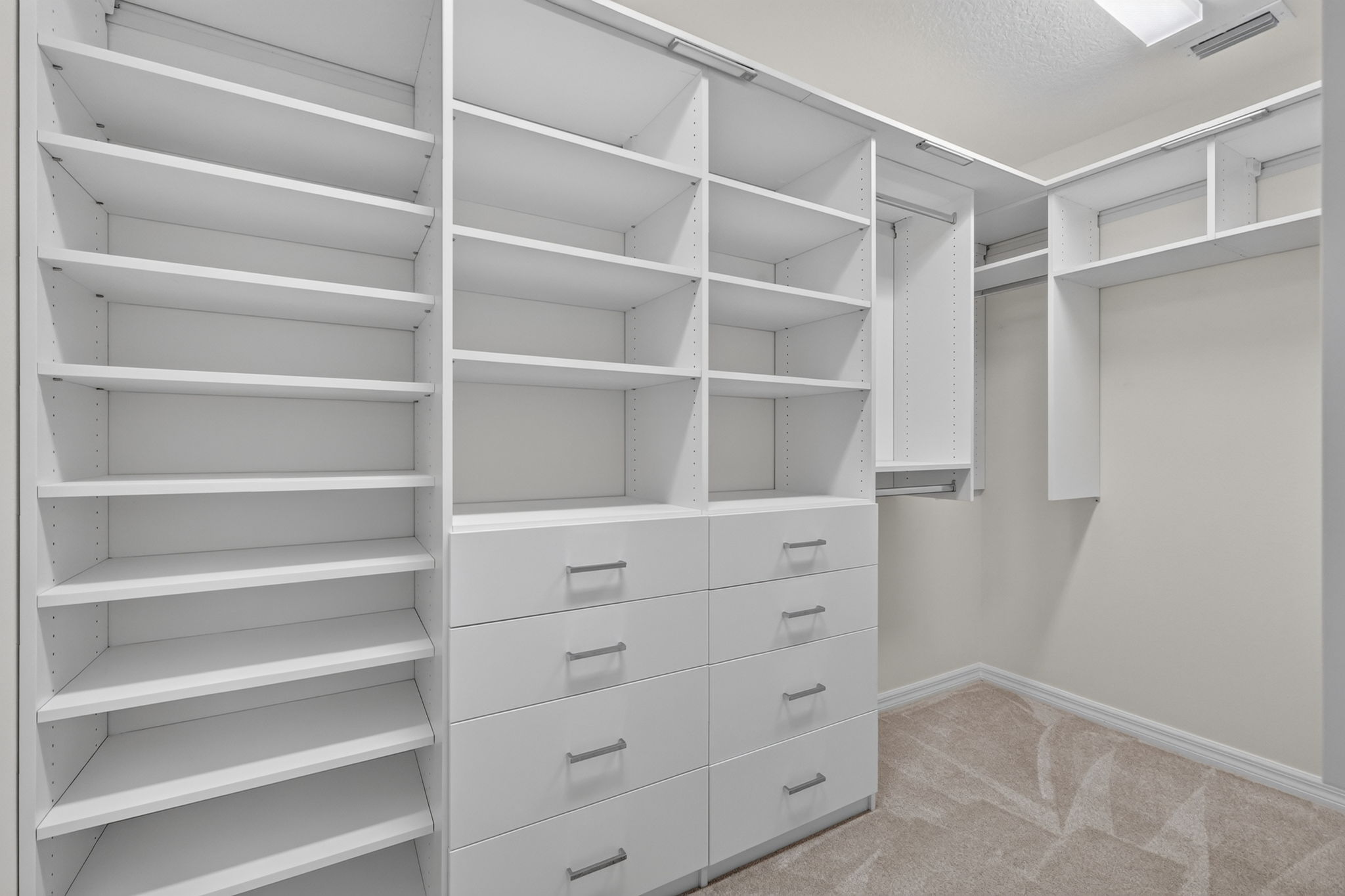 Primary Bedroom Customized Walk-In Closet