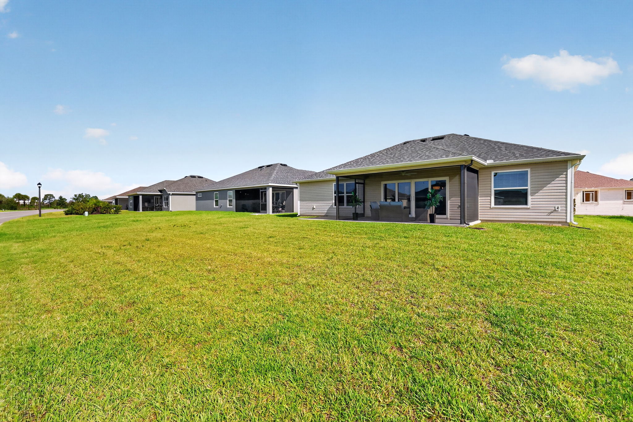Large Rear and Side Yards with ROOM FOR A POOL!