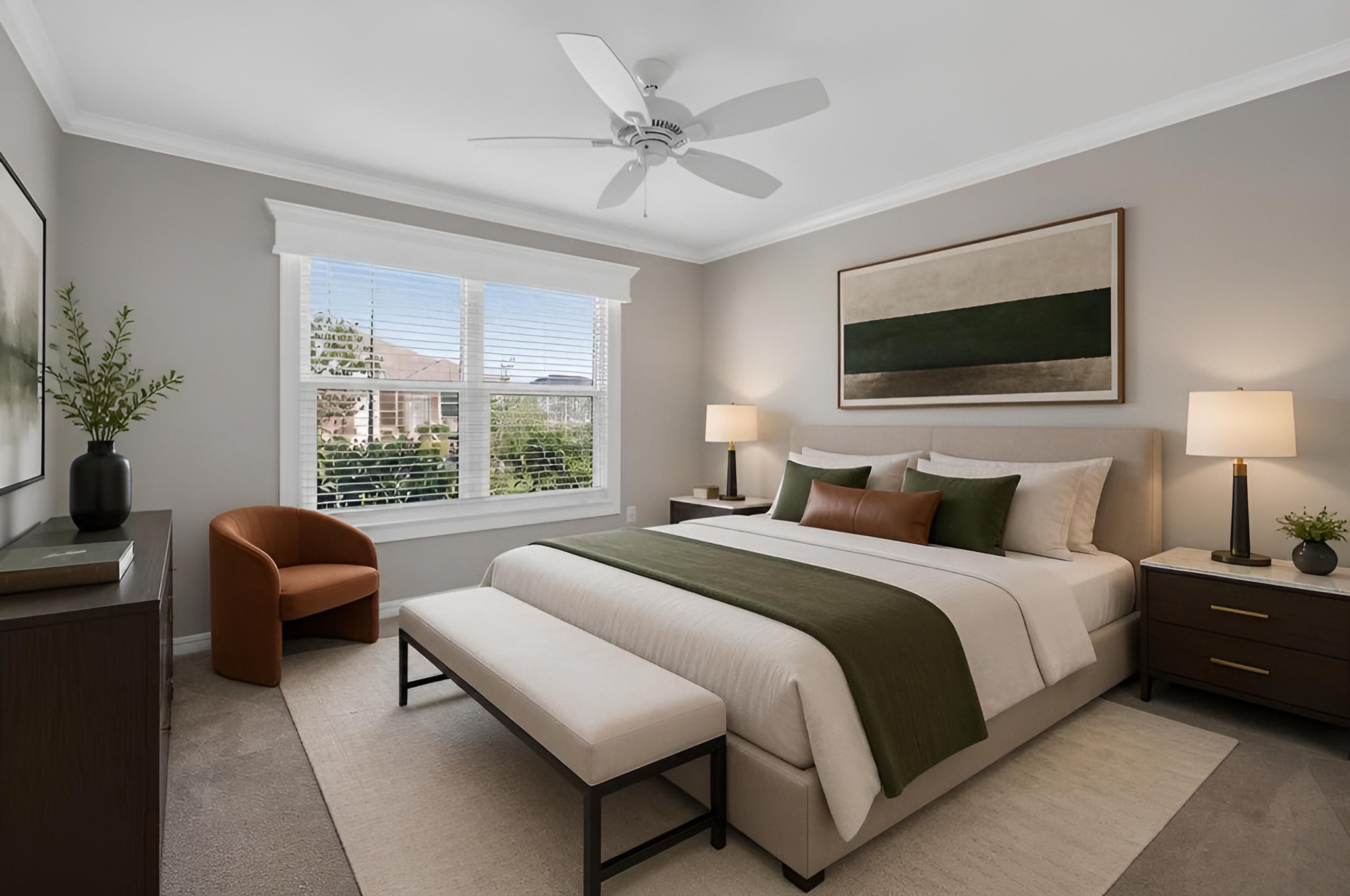 Third Bedroom-Virtually Staged