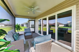 Lanai and Extended Rear Patio