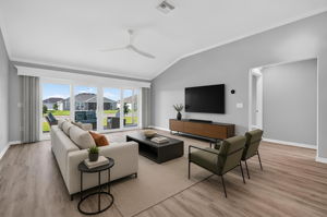 Living Room-Virtually Staged
