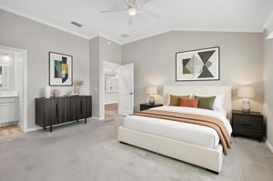 Primary Bedroom-Virtually Staged