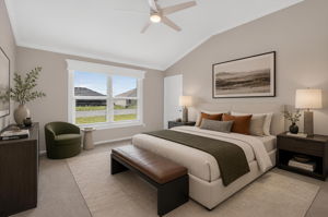 Primary Bedroom-Virtually Staged
