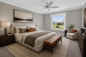 Second Bedroom-Virtually Staged