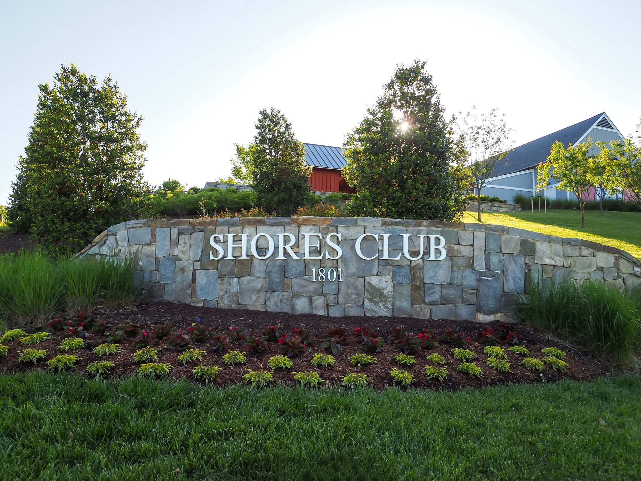 Entrance to The Shores Club