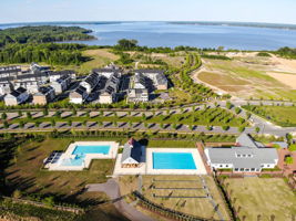 A View from above of The Shores Club