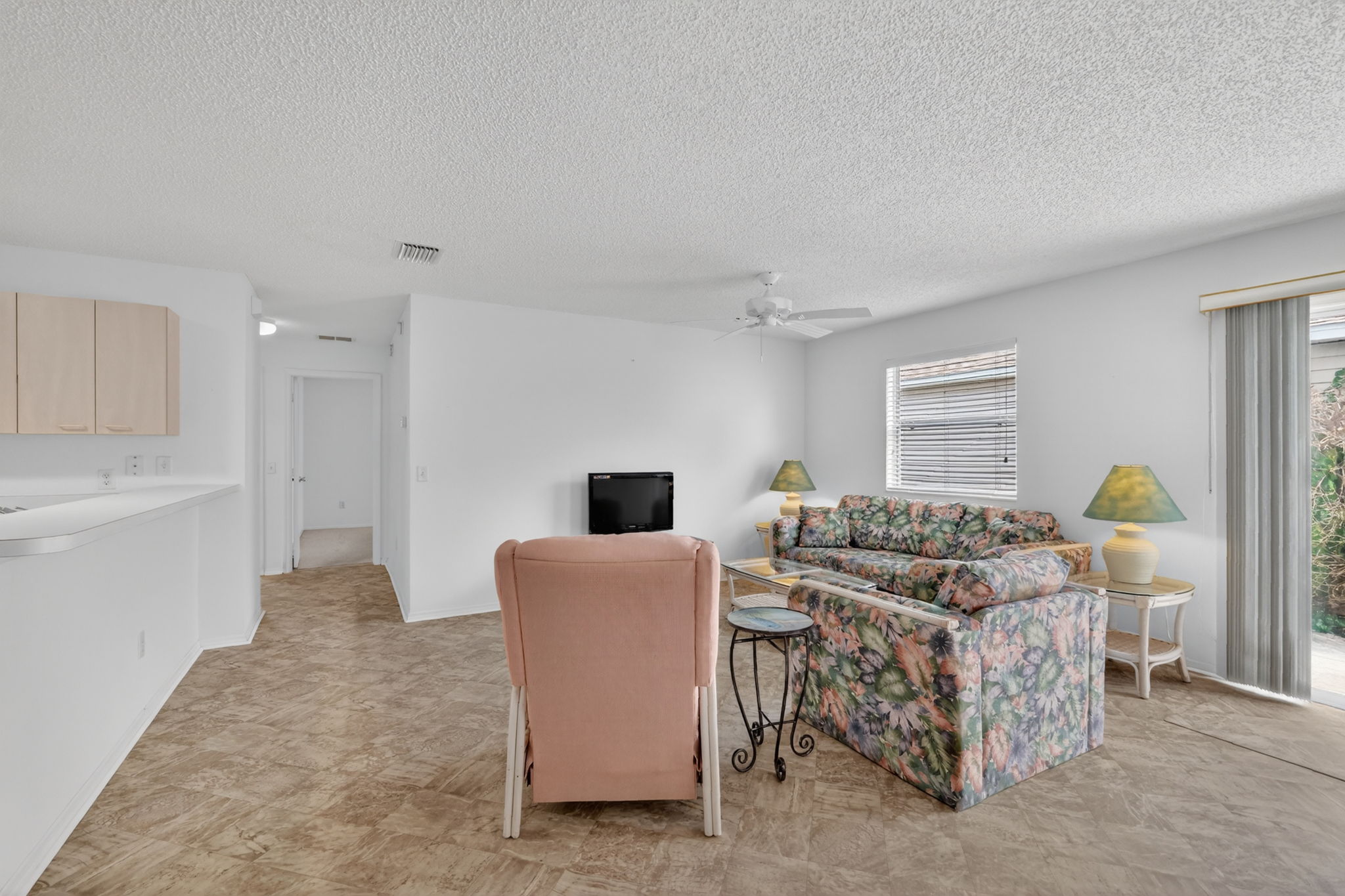 Kitchen and Living Room