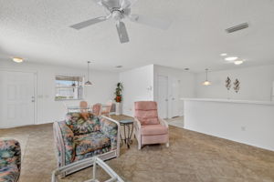 Living, Dining, and Kitchen