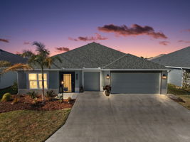 Twilight Front Elevation