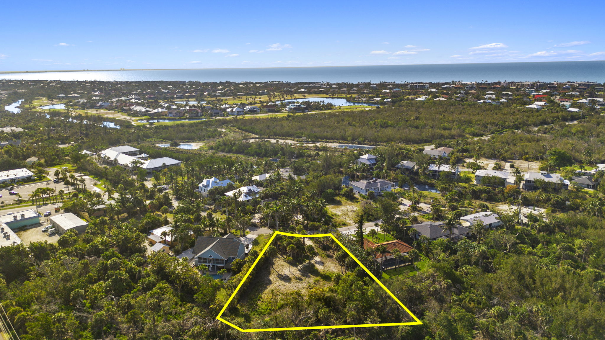 Aerial View 3 -Lot Lines