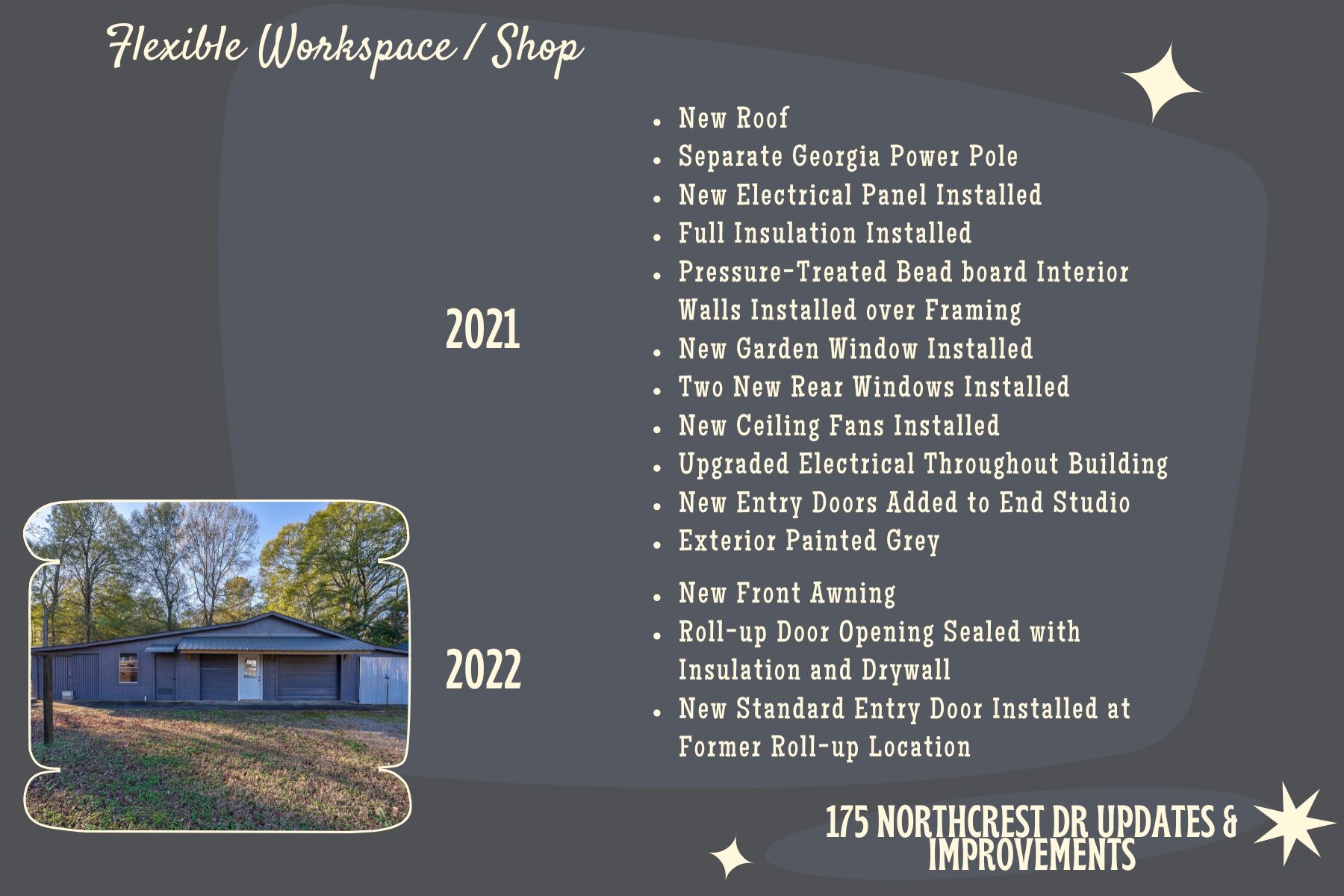 Back Building Upgrades