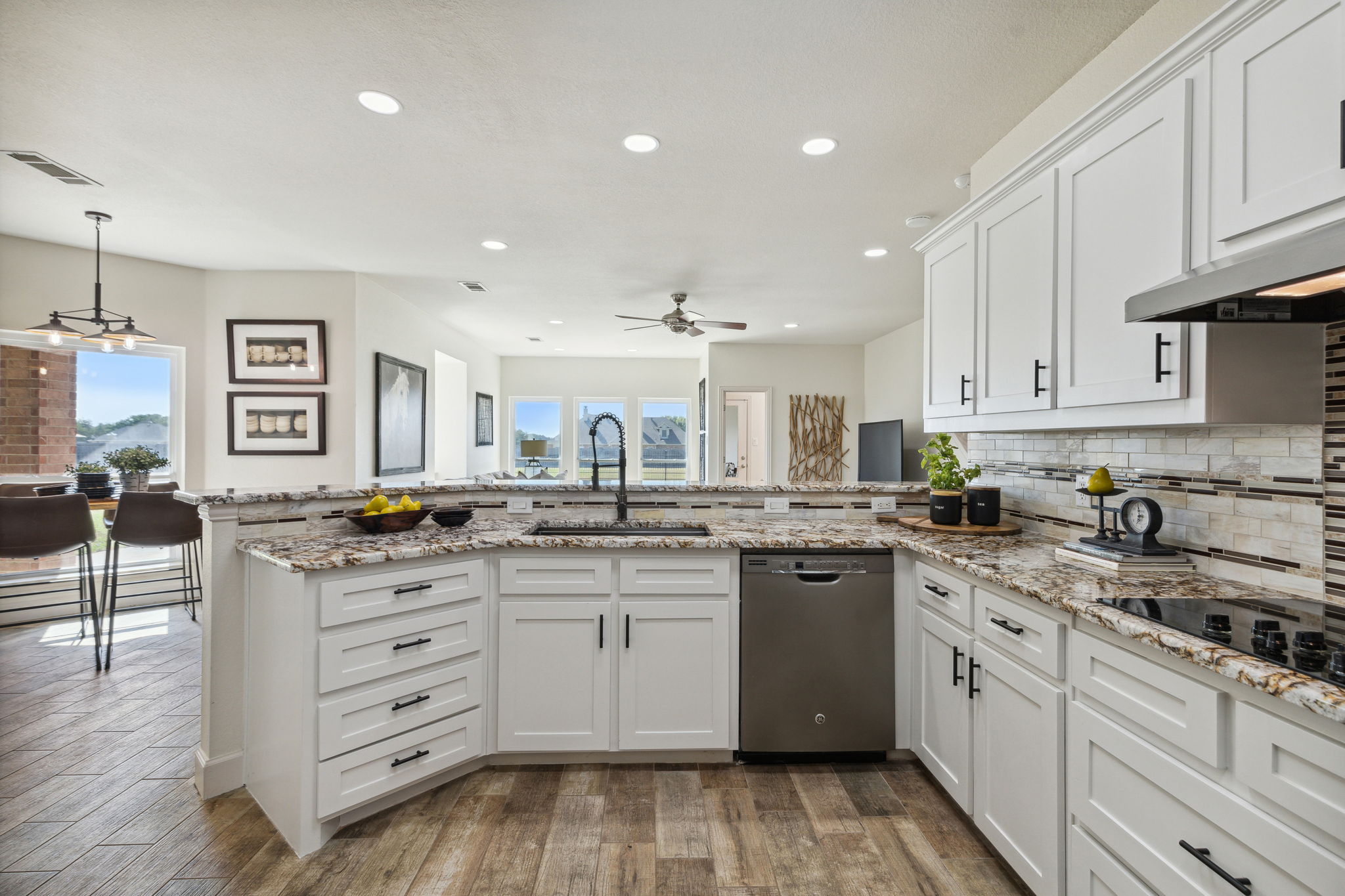 Did you See the Countertops & Back Splash?