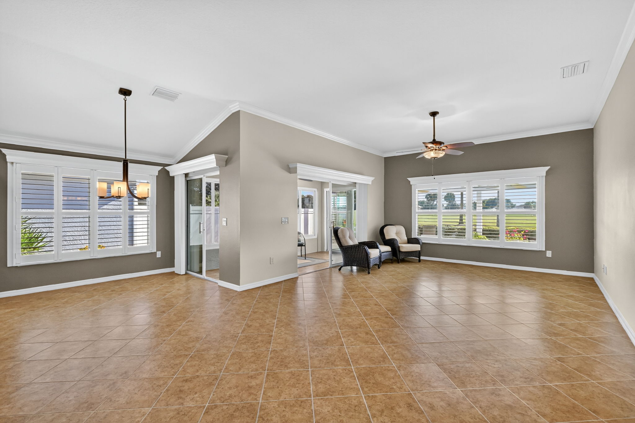 Living and Dining Rooms